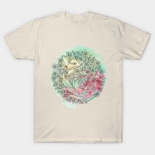 watercolor fox T-Shirt